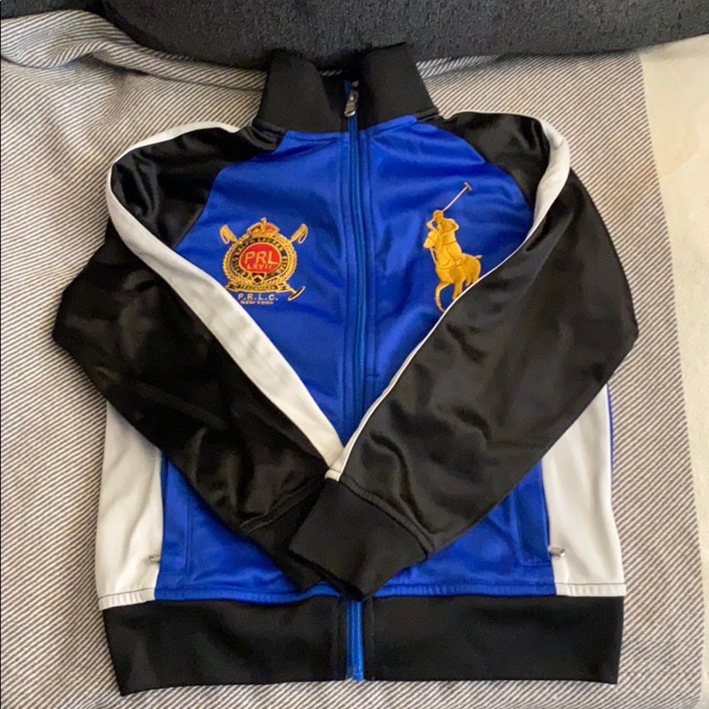 Kids polo track jacket